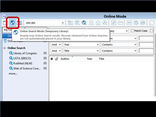 Endnote怎么在线检索？Endnote在线检索教程