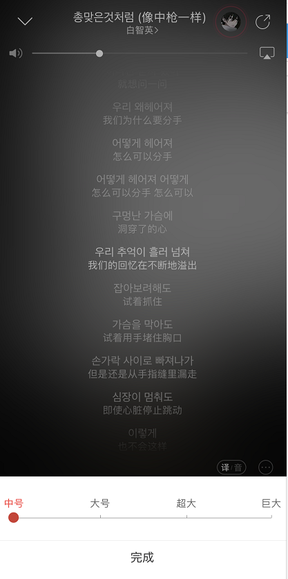 网易云音乐歌词字体大小怎么调整 网易云音乐更改歌词字体大小步骤介绍