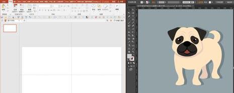 ai素材使用到PPT中的操作内容