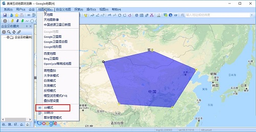 奥维互动地图浏览器如何切换3D模式?奥维互动地图浏览器切换3D模式的方法