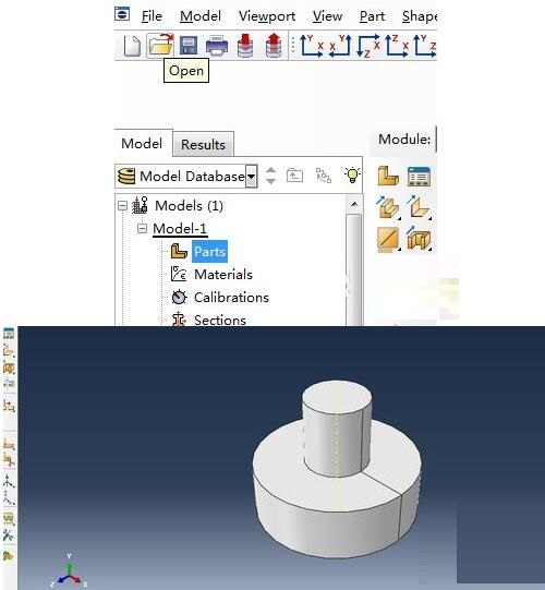 Abaqus对部件进行倒角的操作方法