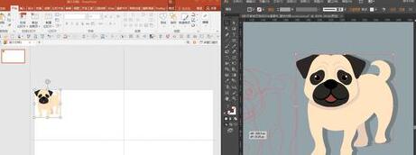 ai素材使用到PPT中的操作内容