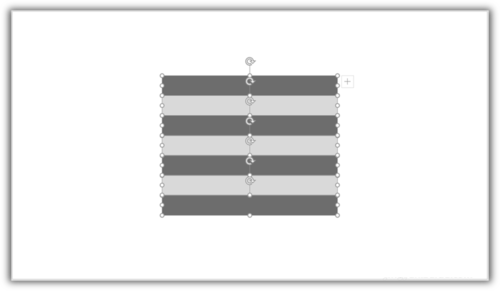 PowerPoint Viewer为形状填充彩虹色条效果的操作教程