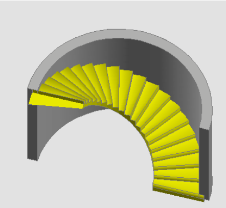 天正建筑2014设计圆弧楼梯的具体步骤