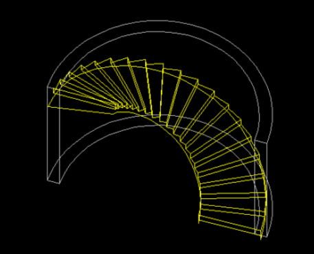 天正建筑2014设计圆弧楼梯的具体步骤