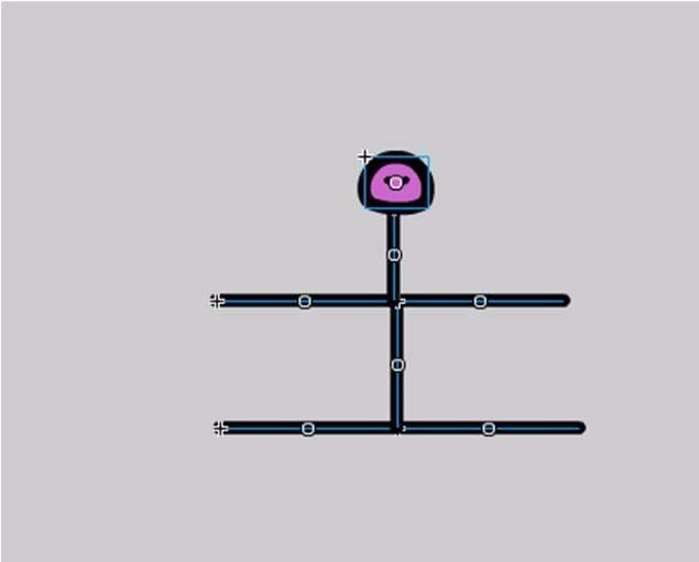 Flash绘制火柴人图形的图文操作步骤