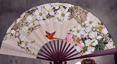 PS给扇面加图案的操作步骤