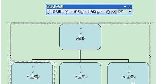word2003设计出组织结构图的方法步骤