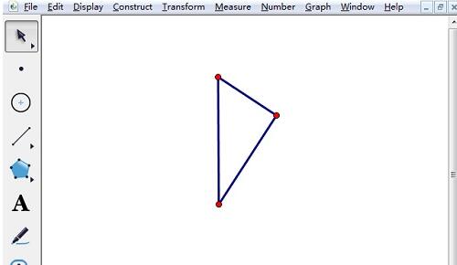 几何画板绘制大风车图形的具体步骤