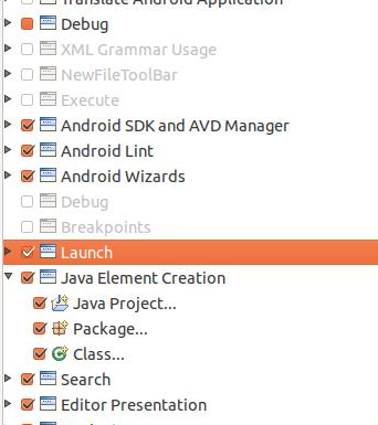 eclipse自定义设置顶部菜单和图标的详细方法