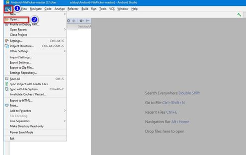 Android Studio导入项目的详细方法