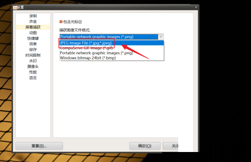 oCam(屏幕录像软件)怎么修改捕获格式?oCam(屏幕录像软件)修改捕获格式方法