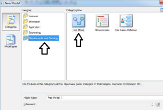Power Designer建立各类模型的相关使用步骤