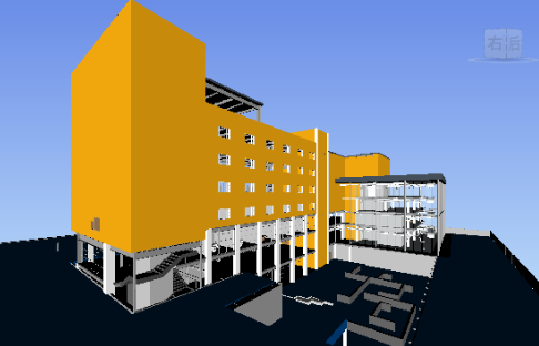 Navisworks选择背景效果的操作步骤