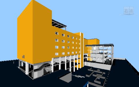 Navisworks选择背景效果的操作步骤