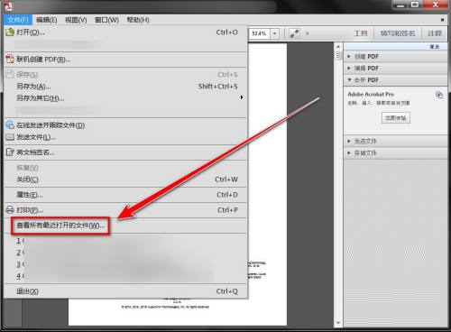 Adobe ReaderXI在哪查看历史记录?Adobe ReaderXI查看历史记录的方法