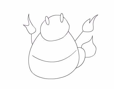 Flash绘制小怪物的操作流程