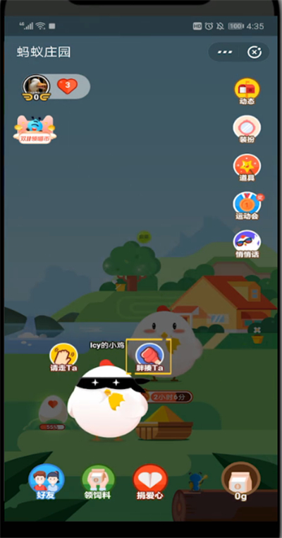 蚂蚁庄园揍别人的鸡详细讲解