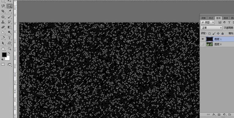 Adobe Photoshop给大树设计斑点光源的详细教学
