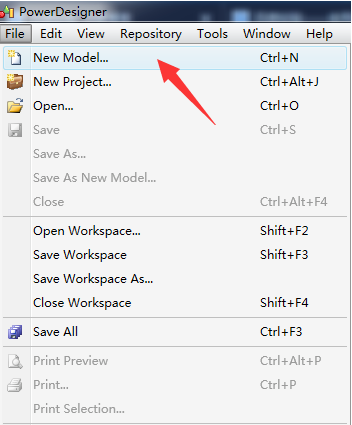 Power Designer创建组织结构图的操作方法
