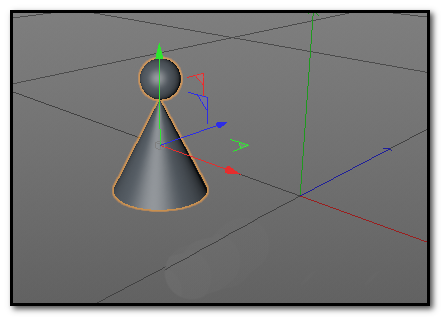 C4D将多个物体进行拼合的操作方法
