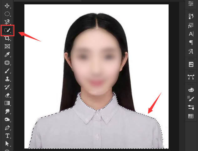 ps证件照衣服颜色怎么更改？ps衣服调色技巧分享