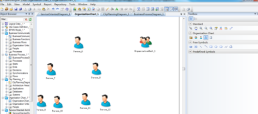 Power Designer新建组织架构图的详细步骤