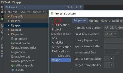Android Studio删除项目的操作方法