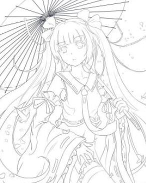 sai绘图软件制作逆光效果的操作方法