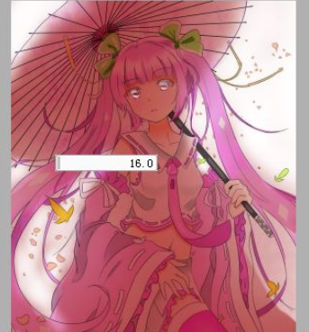 sai绘图软件制作逆光效果的操作方法