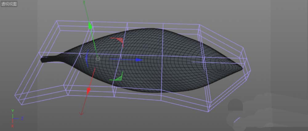 C4D建模一片绿色叶子的操作步骤