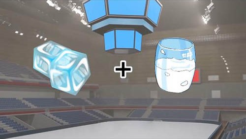 猜一猜,以下哪种食物曾经被用来制作滑冰场的冰面