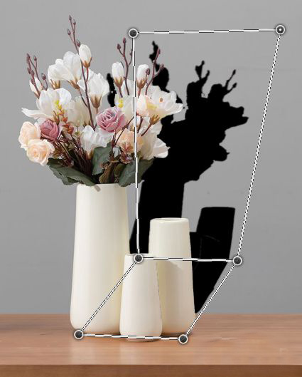 PS如何绘制花瓶转角透视阴影?PS绘制花瓶转角透视阴影方法教程