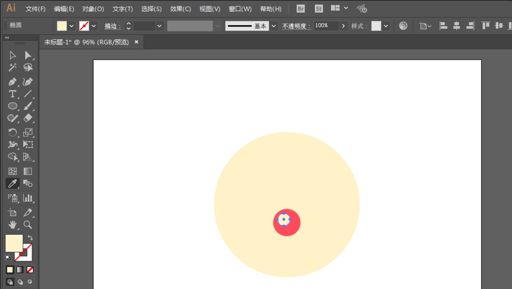 ai设计小丑图案的操作方法