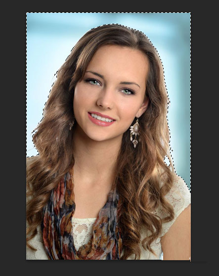 photoshop cs6改变人物照片背景的操作步骤