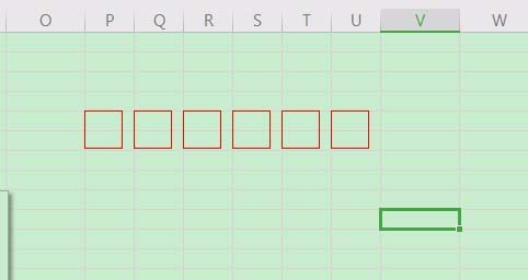 wps2019制作邮政编码方格的图文方法