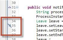 MyEclipse断点不起作用出现斜线的处理方法