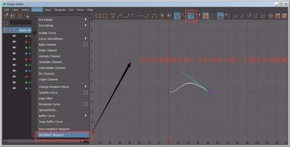 maya软件中曲线编辑器的详细使用介绍