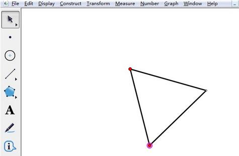 几何画板构造等边三角形的操作流程