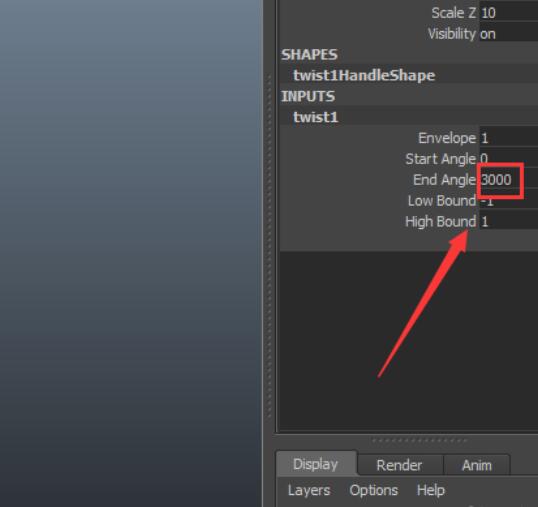 maya制作麻绳的操作教程