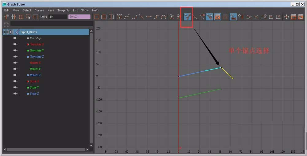 maya软件中曲线编辑器的详细使用介绍