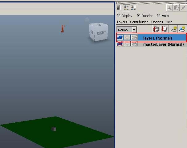 Maya完成体和影子分层渲染的具体操作过程