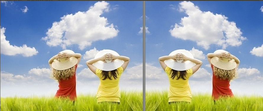 光影魔术手中使用镜像功能的操作教程