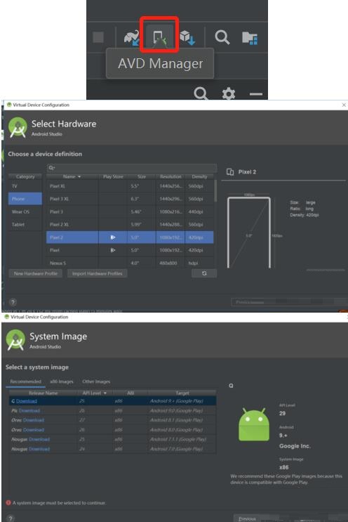 Android Studio运行项目的操作方法