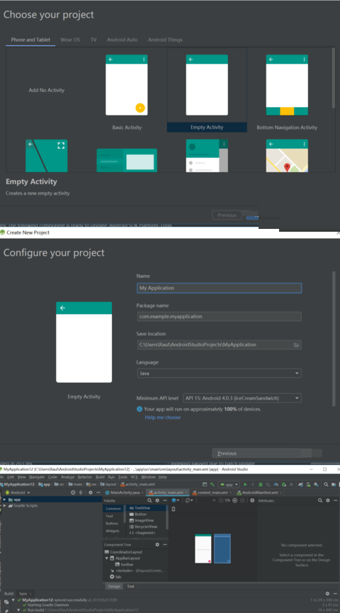 Android Studio运行项目的操作方法