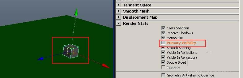 Maya完成体和影子分层渲染的具体操作过程