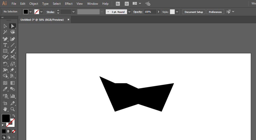 ai设计舞会面具图标的操作过程