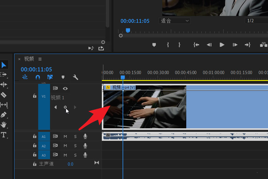 premiere关键帧按钮灰色不可用怎么办？premiere关键帧按钮灰色不可用解决办法