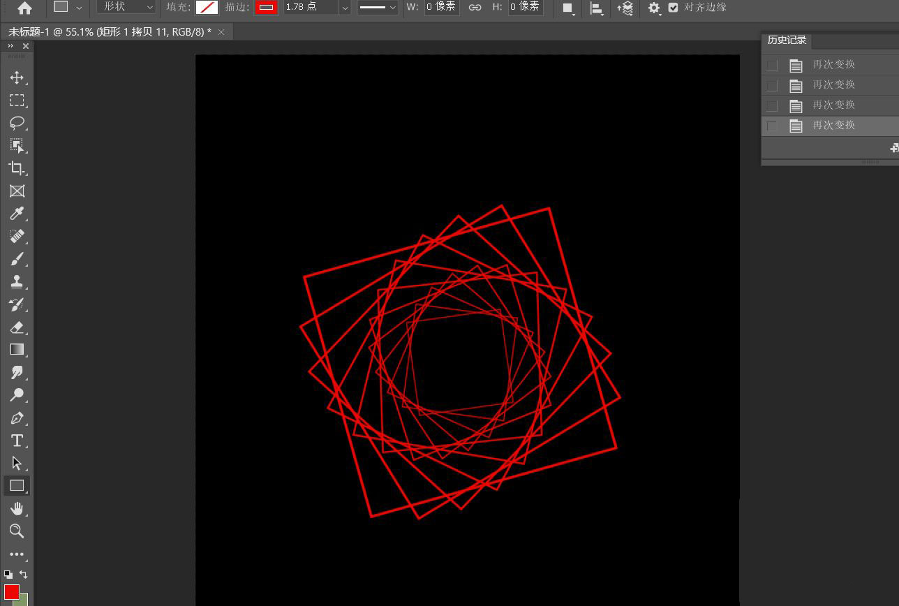 ps自由变换快捷键复制出来的是新路径怎么解决?ps自由变换快捷键复制出来的是新路径解决办法