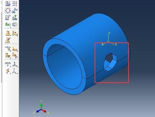 Abaqus在曲面上面打孔的操作步骤